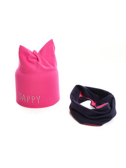 Комплект (шапка+снуд) UD 3024 малина