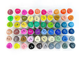 Скетч Маркеры цветные. 60 цветов