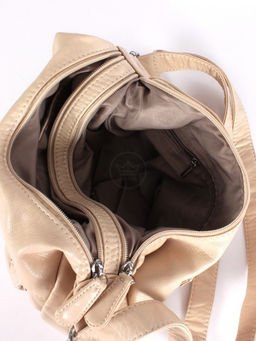 Сумка женская искусственная кожа Guecca-108, 2отд, плечевой ремень, св.бежевый SALE 264030 - Adelia фото 7