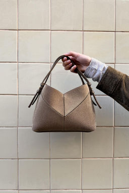 TOPSTITCH MINI TOTE BAG - Zara фото 11