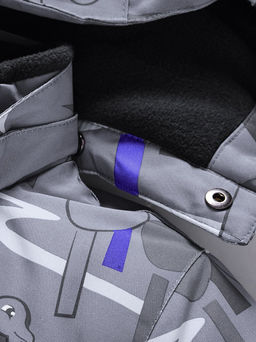 Горнолыжный костюм Valianly детский для мальчика серого цвета 9209Sr фото 16