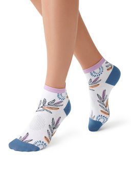 (Minimi) Mini Trend 4210 нос.жен. с рисунком листья