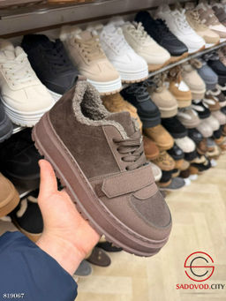 Кеды женские из кож.зама