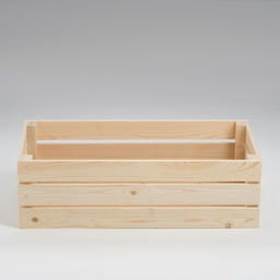 Ящик деревянный для стеллажей глубиной 50х25х15 см