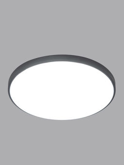 Светильник потолочный LED SPB-6 Slim Base, 24Вт, 5000К, d260 h58, без ПДУ, чёрный