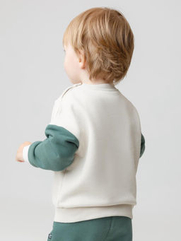 КР 302851/светло-бежевый 0783 к604 джемпер (свитшот) д/мал яс