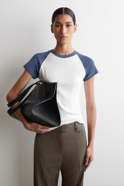 CAMISETA AJUSTADA DE ALGOD?N - H&m фото 2