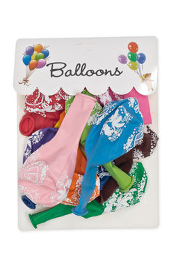 Шарики воздушные 12 дюймов "С днем свадьбы!" (12 шт) SF-7835