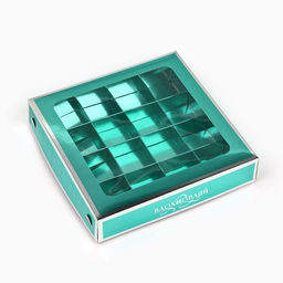 Цена за 5 шт. Коробка для конфет «Вдохновляй», 18.5×18.5×3.5 см