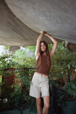 Su?ter sin mangas con cuello camisero - H&m фото 4