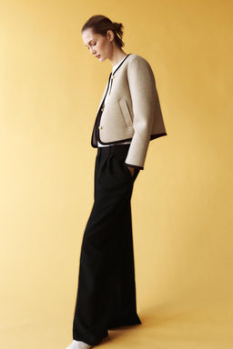 SHORT JACKET WITH TRIMS - Zara фото 2