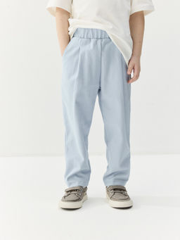 Брюки из джинскота Светлый деним - Bungly фото 4