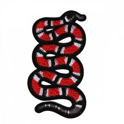 Термоаппликация Змеи арт.TBY.2431 4,5х8,5см, уп.2шт