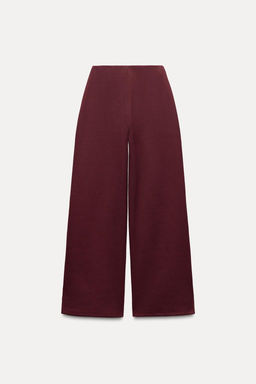 INTERLOCK KNIT TROUSERS WITH VENTS - Zara фото 23