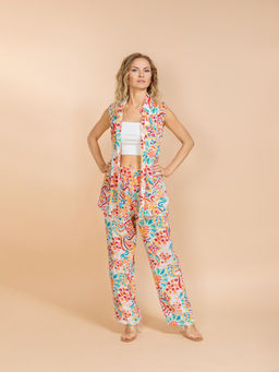 Брючный костюм (вискоза) №25-302-1 (Лето-2025) - Ганг фото 4