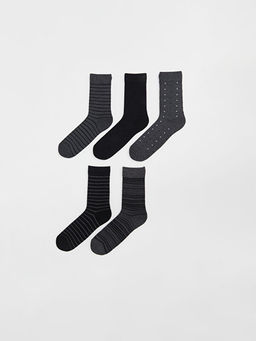 ?izgili Erkek Soket ?orap 5li