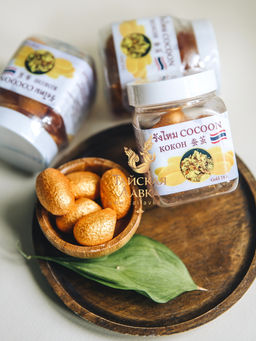 Мыльные Шелковые Коконы Золото д/лица ROYAL THAI HERB50 мл