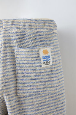 CIZGILI HAVLU KUMASTAN BERMUDA - Zara фото 4