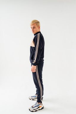 футер 3х нитка ПЕТЛЯ Костюм мужской с лампасами - Knitka wear фото 2