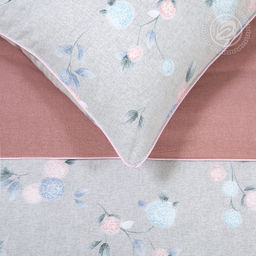 Постельное белье Ортея (велюр) Евро/Пододеяльник: 1 шт. - 220*200; Простыня: 1 шт. - 260*240; Наволочка: 2 шт. - 70*70; Наволочка: 2 шт. - 50*70; Велюр - Арт элегант фото 6