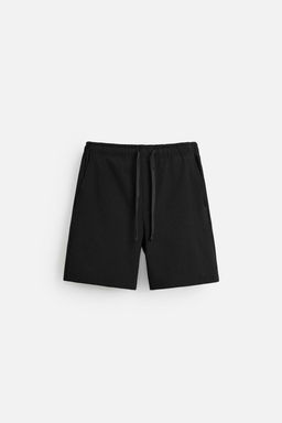 TEXTURED COMFORT BERMUDA SHORTS - Zara фото 26