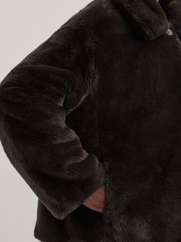 Шуба из искусственного меха / Zarina  фото 7