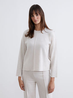 Bisiklet Yaka Kad?n ?nce Kazak