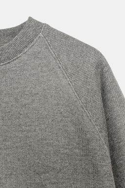 OVERSIZE RIB SWEATSHIRT - Zara фото 6