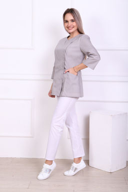 Куртка женская 171 ТС. Цвет: серый - Стильб фото 7