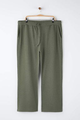 TRENDYOL MAN Siyah Buyuk Beden Oversize/Genis Kesim Dokulu Esofman Alt? TMNSS25AJ00004 - Trendyolmilla фото 11
