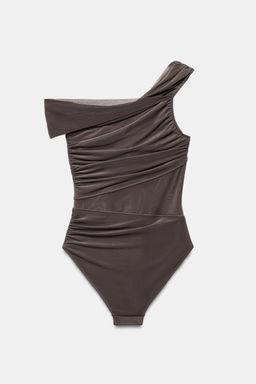 BA?ADOR ASIM?TRICO TUL CUT OUTS / Gris - Zara фото 6