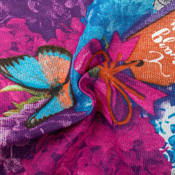 Полотенце кухонное Гортензия 35х602 см - Доляна фото 5