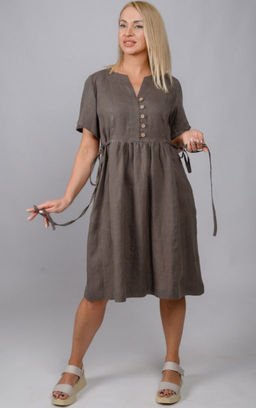 ПЛАТЬЕ - 100% лен