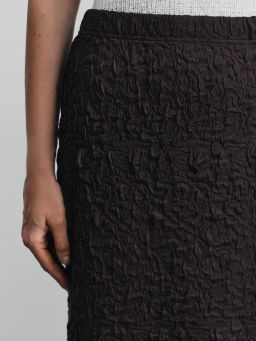 Фактурная юбка миди из вискозы / Zarina  фото 6