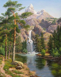 Алмазная мозаика на подрамнике 40х50