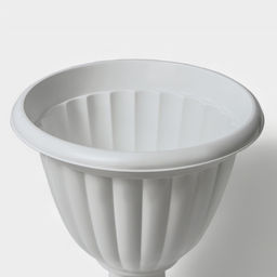 Вазон для цветов «Жасмин», 12 л, d=37 см, h=46 см, белый