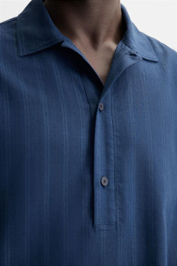 STRIPED POLO SHIRT - Zara фото 7