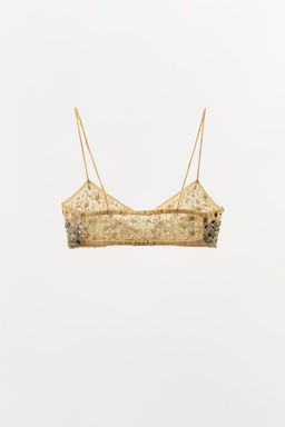 BEADED SEQUIN TOP - Zara фото 5