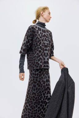 Jersey boxy en punto jacquard - H&m фото 3