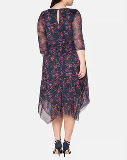 Платье, сине-пестрое - Sheego фото 4