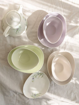 Салатник 1500мл оливковый фарфор - Lucky фото 6