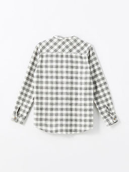 Ekose Erkek ?ocuk Oduncu G?mlek - Waikiki фото 3