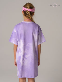 Платье Teen тайдай лаванда - Sovalina фото 14