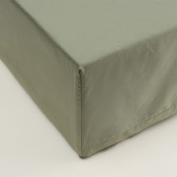 Простыня на резинке 220ТС Этель 160*200+30 см, цв.олива, сатин, 100% хлопок  фото 4
