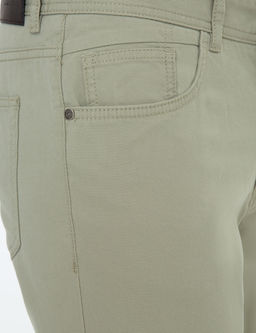 Su Ye_ili Slim Fit Kanvas Pantolon