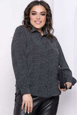 Блуза Алтея (черная) НЬЮ Б8598 - Lt collection фото 4