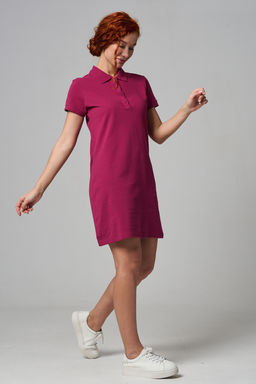 Платье Натали 14413 поло из хлопка  фото 43