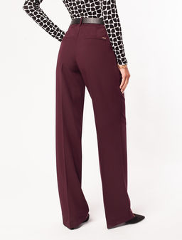 VILATTE / Прямые брюки из эластичной поливискозы  фото 4