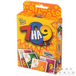 Игра настольная MAGELLAN "7 на 9 multi" карточная игра на развитие навыков умножения (MAG09951) возраст 9+
