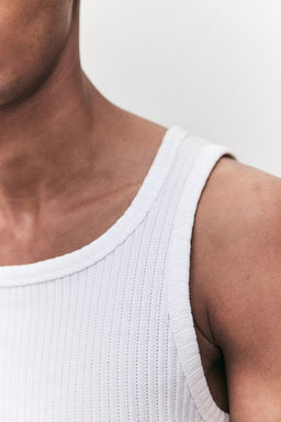 Camiseta sin mangas en canale Slim Fit - H&m фото 3